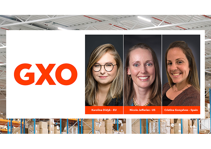 Foto Líderes de GXO premiadas con Women in Supply Chain Award 2023.